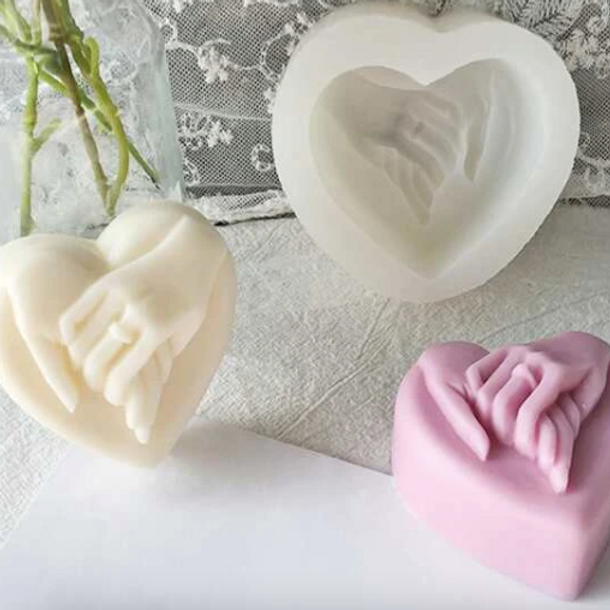 Molde corazón y manos