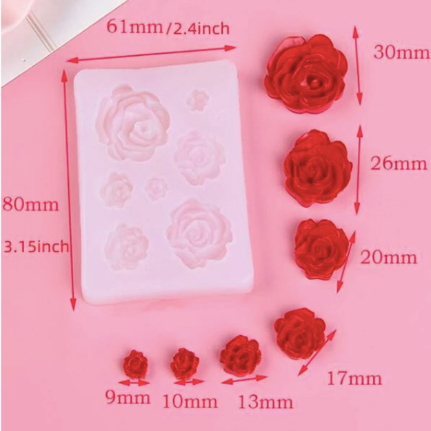 Molde flores mini 2