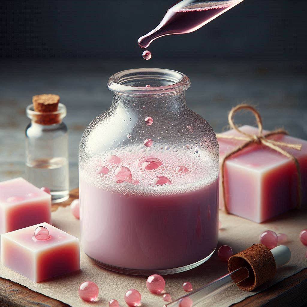 Colorante rosa liquido para jabón 25ml