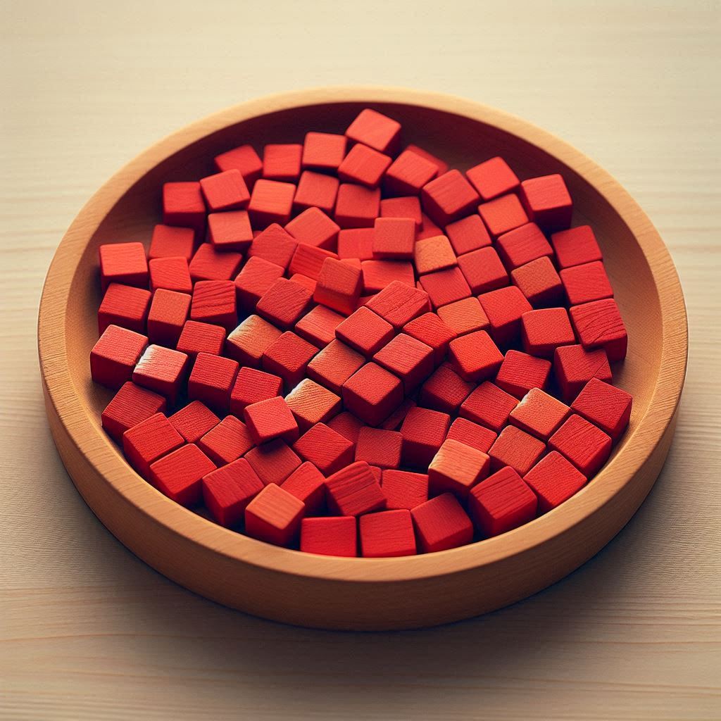 Colorante Rojo Vela en pastillas