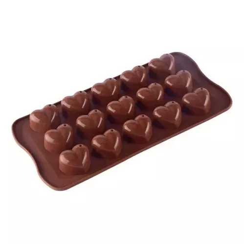 Molde corazones pequeños