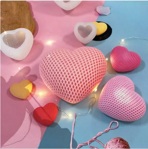 Molde 3D Corazón Grande