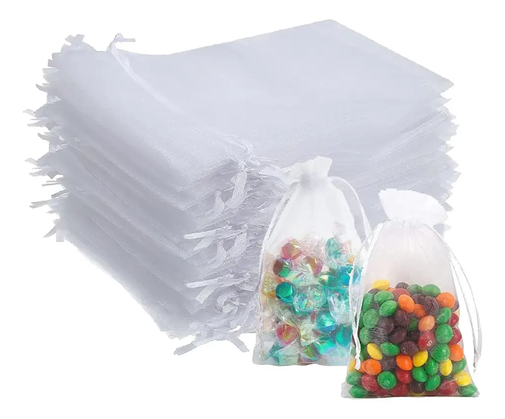 10pzas Bolsita de Organza 13x18cm