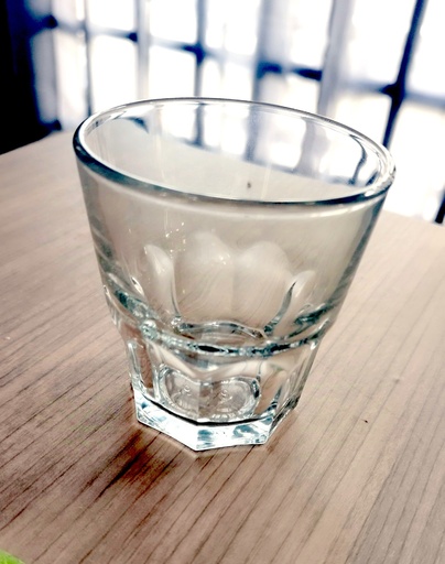 [CON135] Vaso Vidrio Octagonal