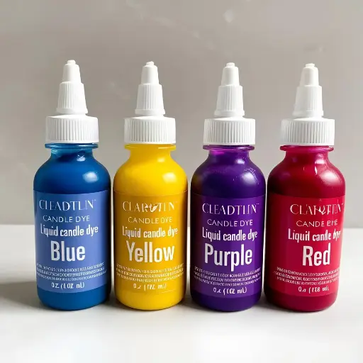 [CLV140] Kit 4 colorantes Vela liquidos 10mL   